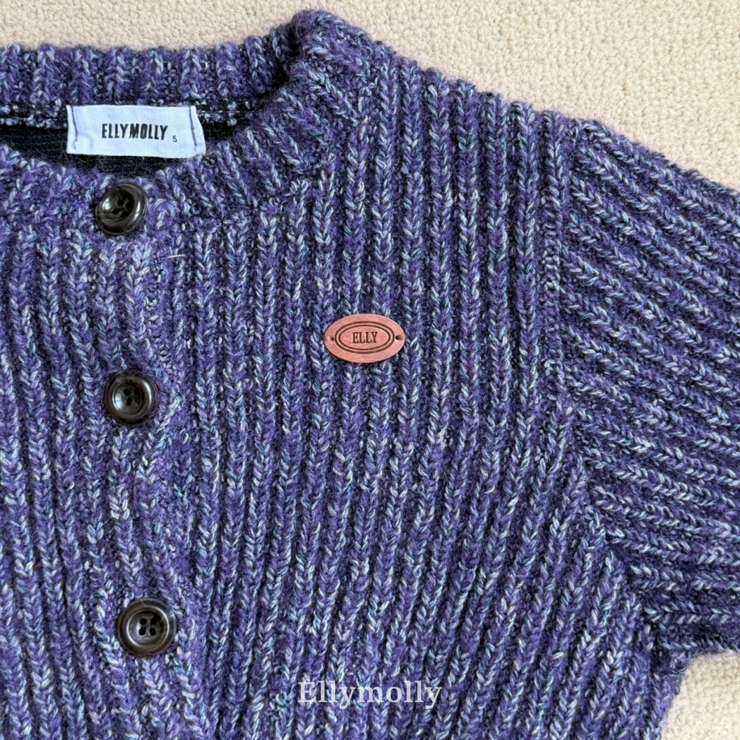 【予約】muffin wool cardigan / ellymolly (5-19号)
