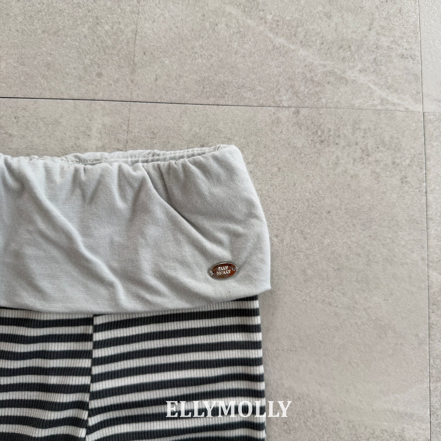 【予約】Pop Semi-Flare pants / ellymolly 5-15号 팝 세미플레어