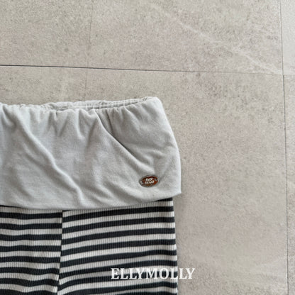 【予約】Pop Semi-Flare pants / ellymolly 5-15号 팝 세미플레어
