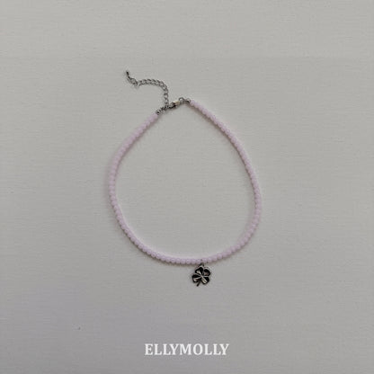 【予約】Beads Necklace / ellymolly 말 구슬목걸이