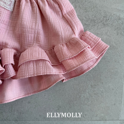 【予約】flow kankan pants / ellymolly5-15号 플로우