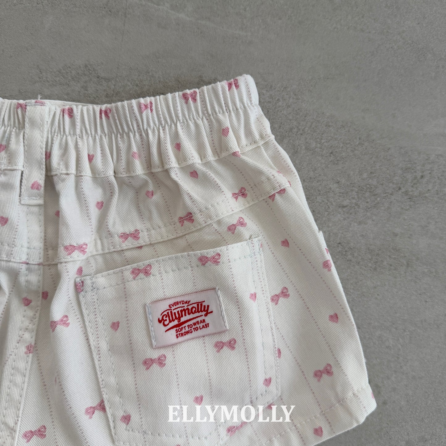 【予約】ribbon shorts / ellymolly 5-15号