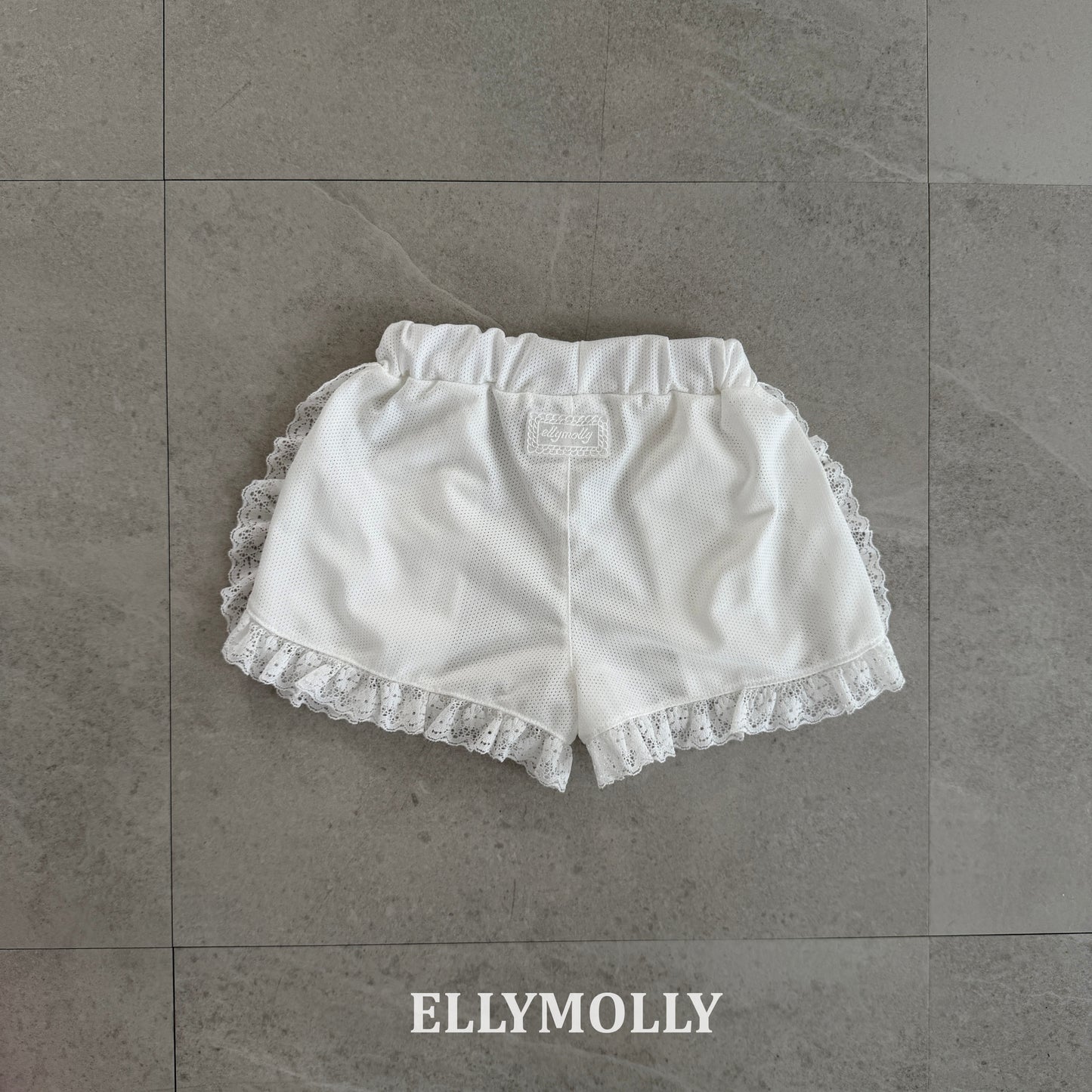 【予約】mesh frill half pants / ellymolly 5-15号