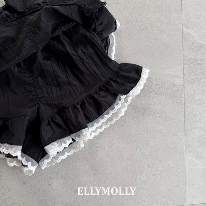 【予約】silk layered skirt / ellymolly 5-15号
