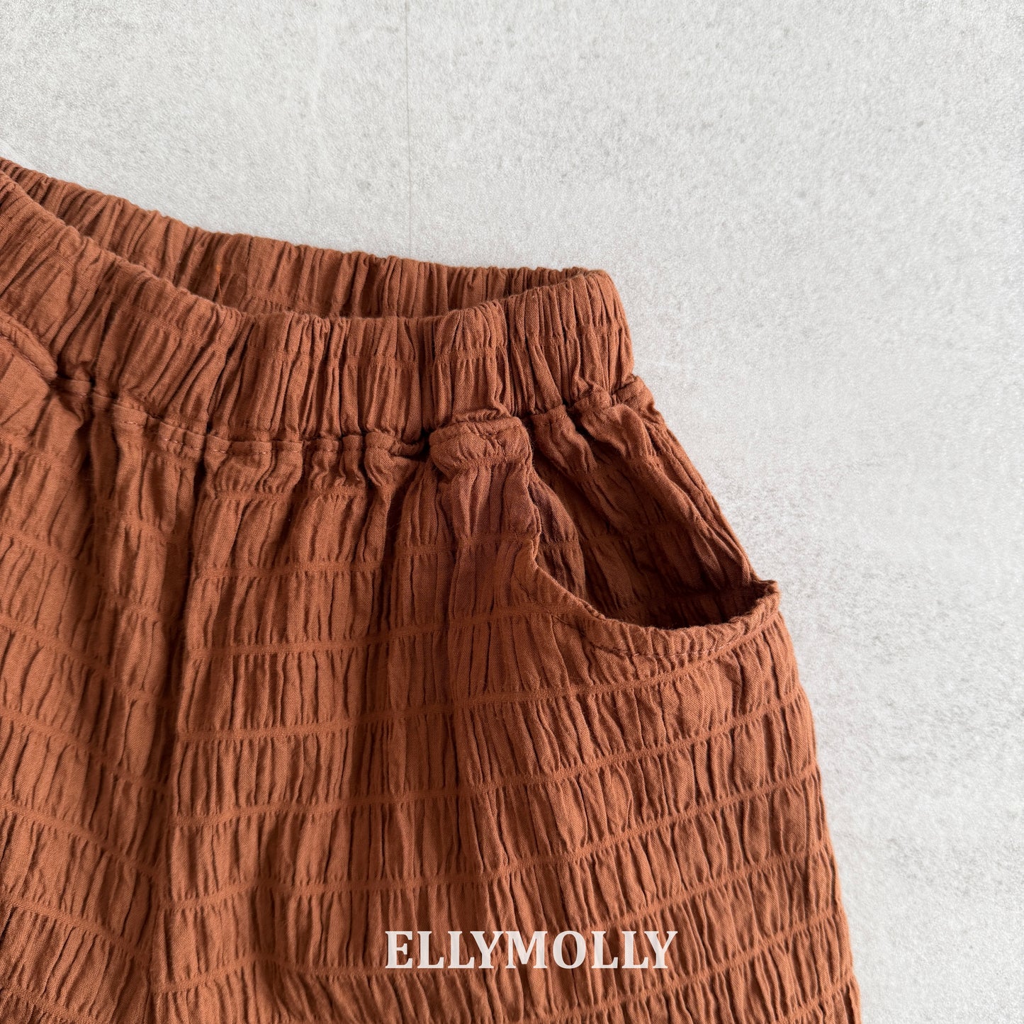 【予約】popcorn wide pants / ellymolly5-15号마