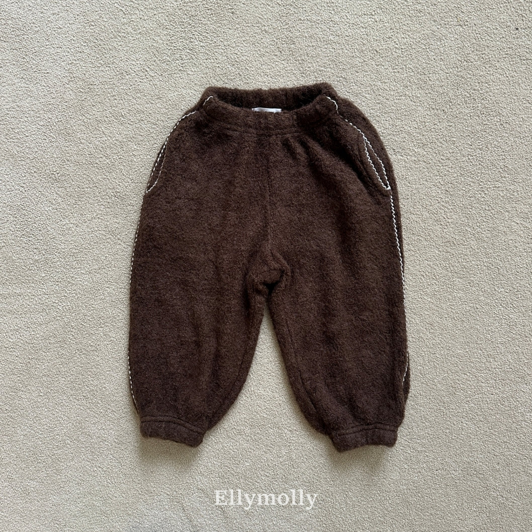【予約】Fuzzy hug jogger pt / ellymolly (5-19号)