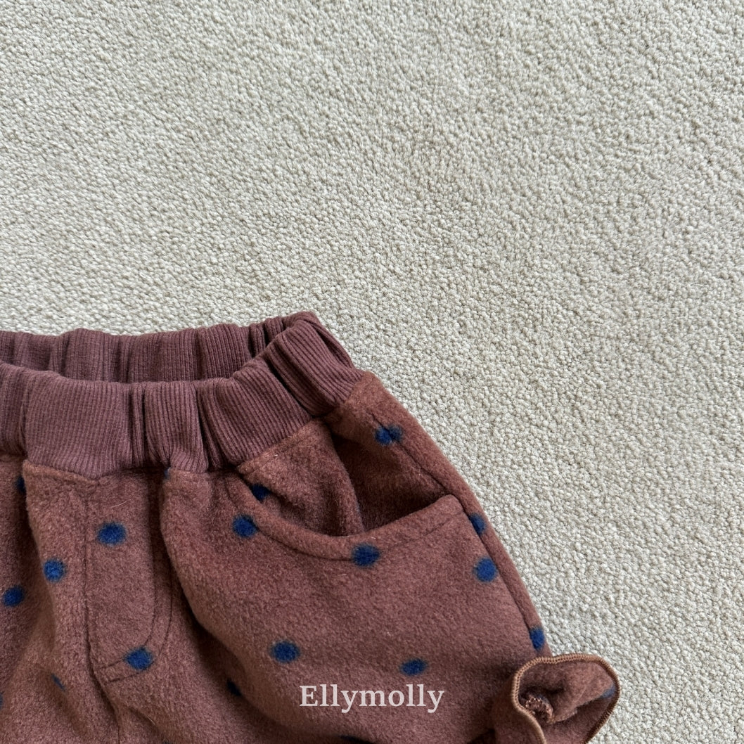 【予約】dot frill pants / ellymolly (5-15号)