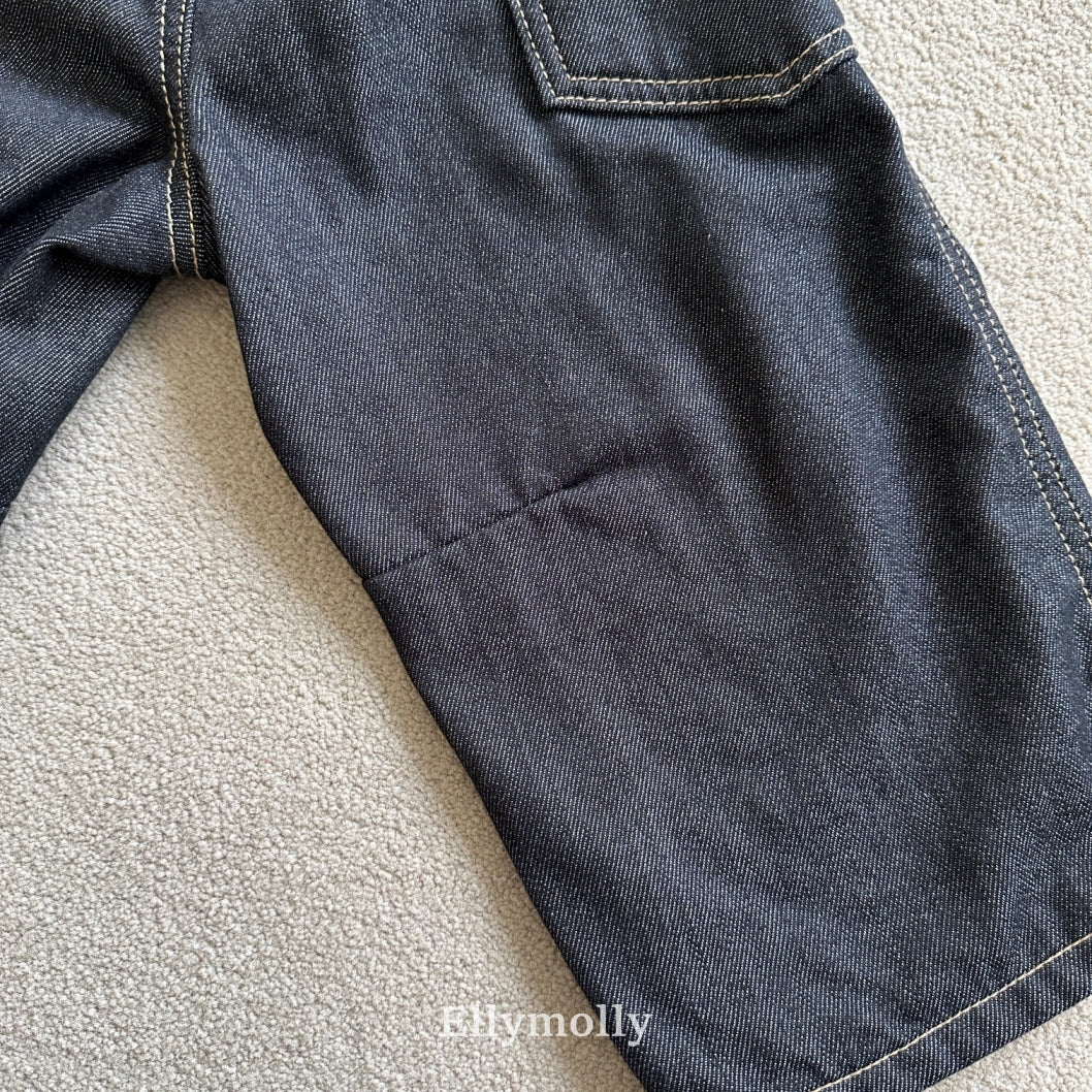【予約】rivet curve denim pt / ellymolly (5-19号)