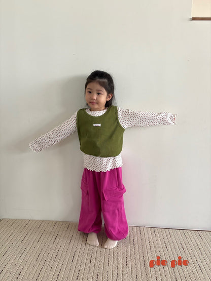 【予約】カラータンクトップ / pie (XS-XL) 말랑나시