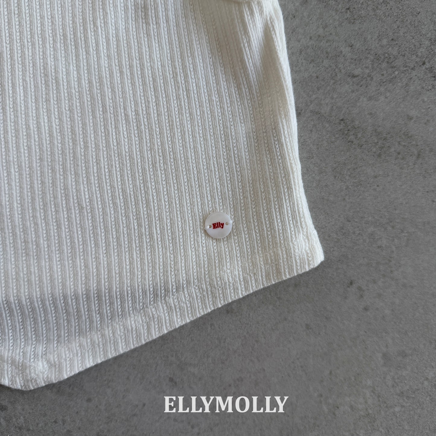 【予約】V cut sleeveless / ellymolly 5-15号클린 브이