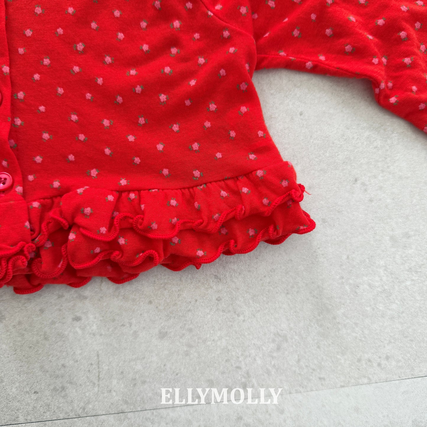 【予約】days frill cardigan / ellymolly5-15号 데이즈 프릴
