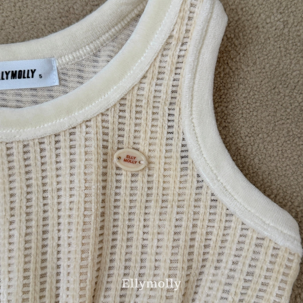 【予約】Bello crunch vest / ellymolly (5-15号)