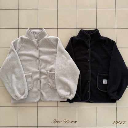 【予約】bagel boa jacket  / apfel (adult)