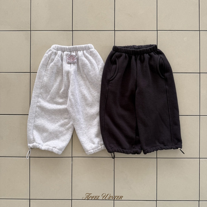 【予約】milk jogger pants  / apfel (S-JL)