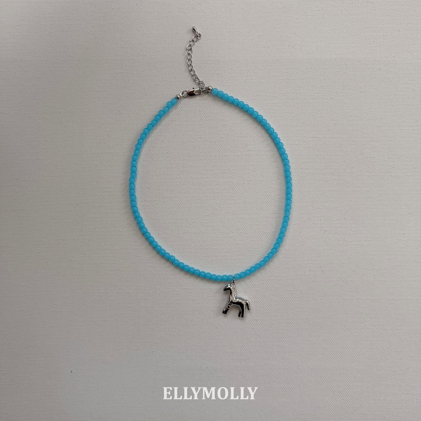 【予約】Beads Necklace / ellymolly 말 구슬목걸이