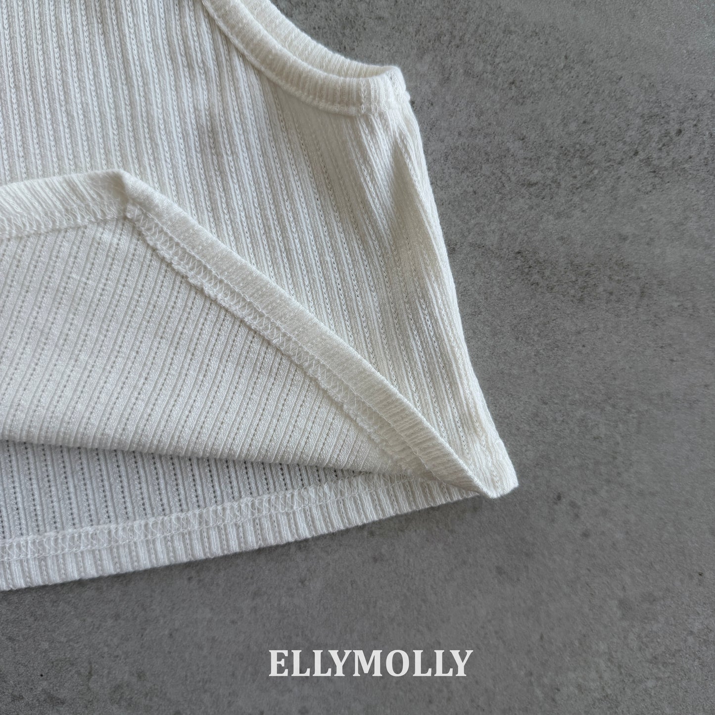 【予約】V cut sleeveless / ellymolly 5-15号클린 브이