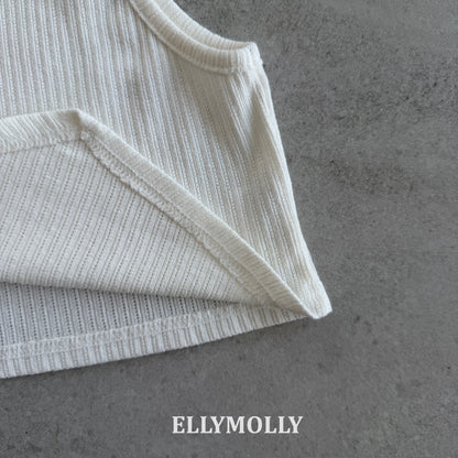 【予約】V cut sleeveless / ellymolly 5-15号클린 브이