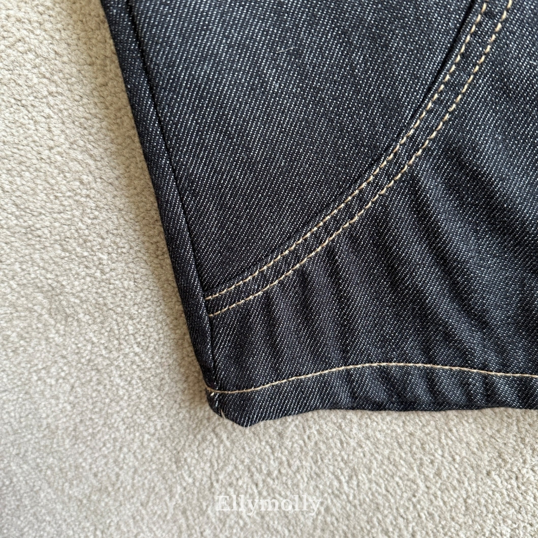 【予約】rivet curve denim pt / ellymolly (5-19号)