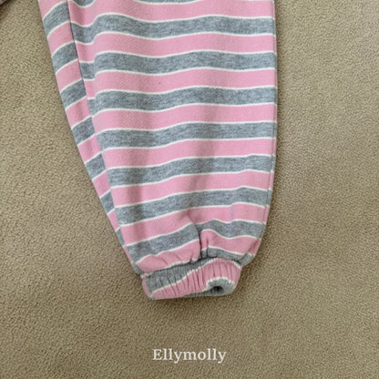 【予約】gray heart jogger pt / ellymolly (5-19号)