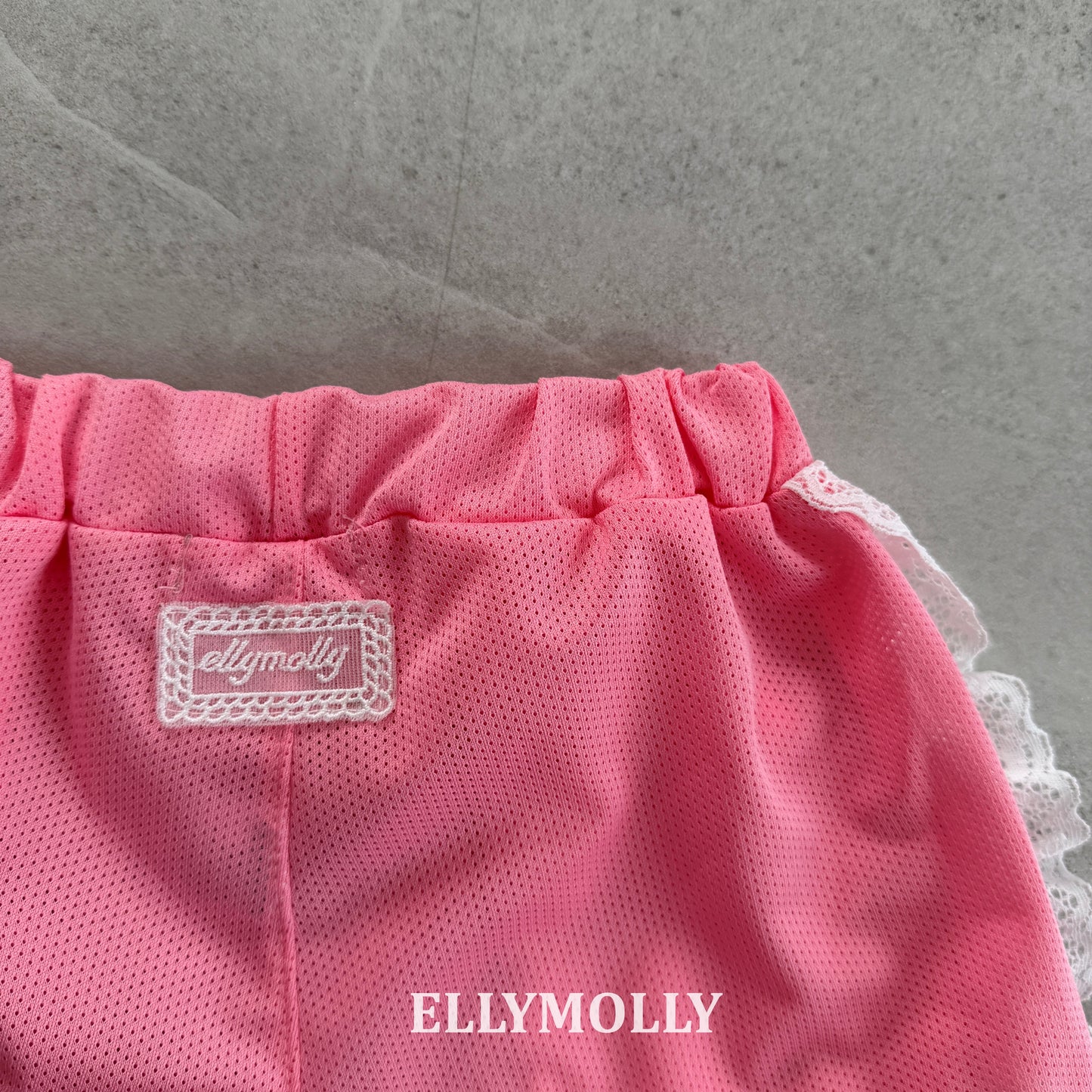 【予約】mesh frill half pants / ellymolly 5-15号