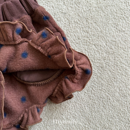 【予約】dot frill pants / ellymolly (5-15号)