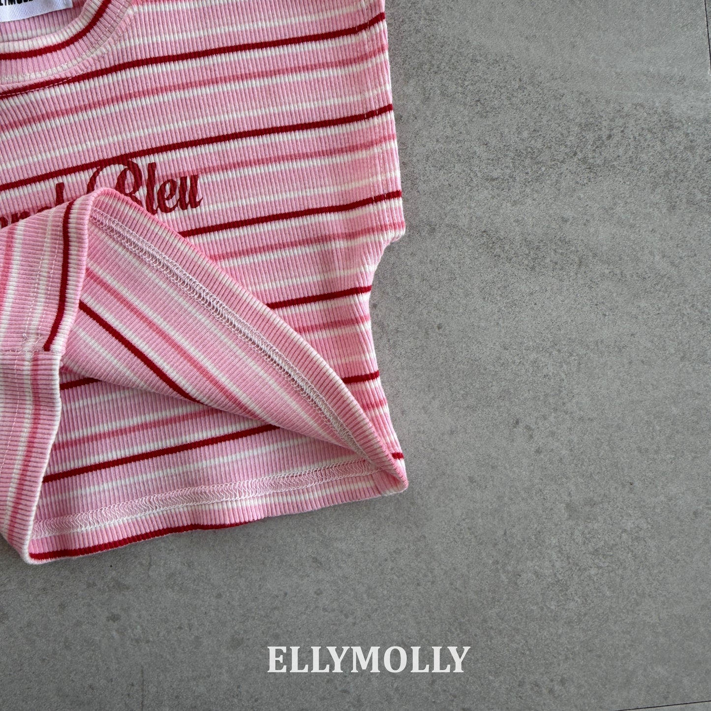 【予約】jerry wave crop tops / ellymolly5-15号젤리웨이브