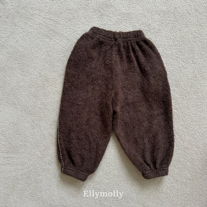 【予約】Fuzzy hug jogger pt / ellymolly (5-19号)