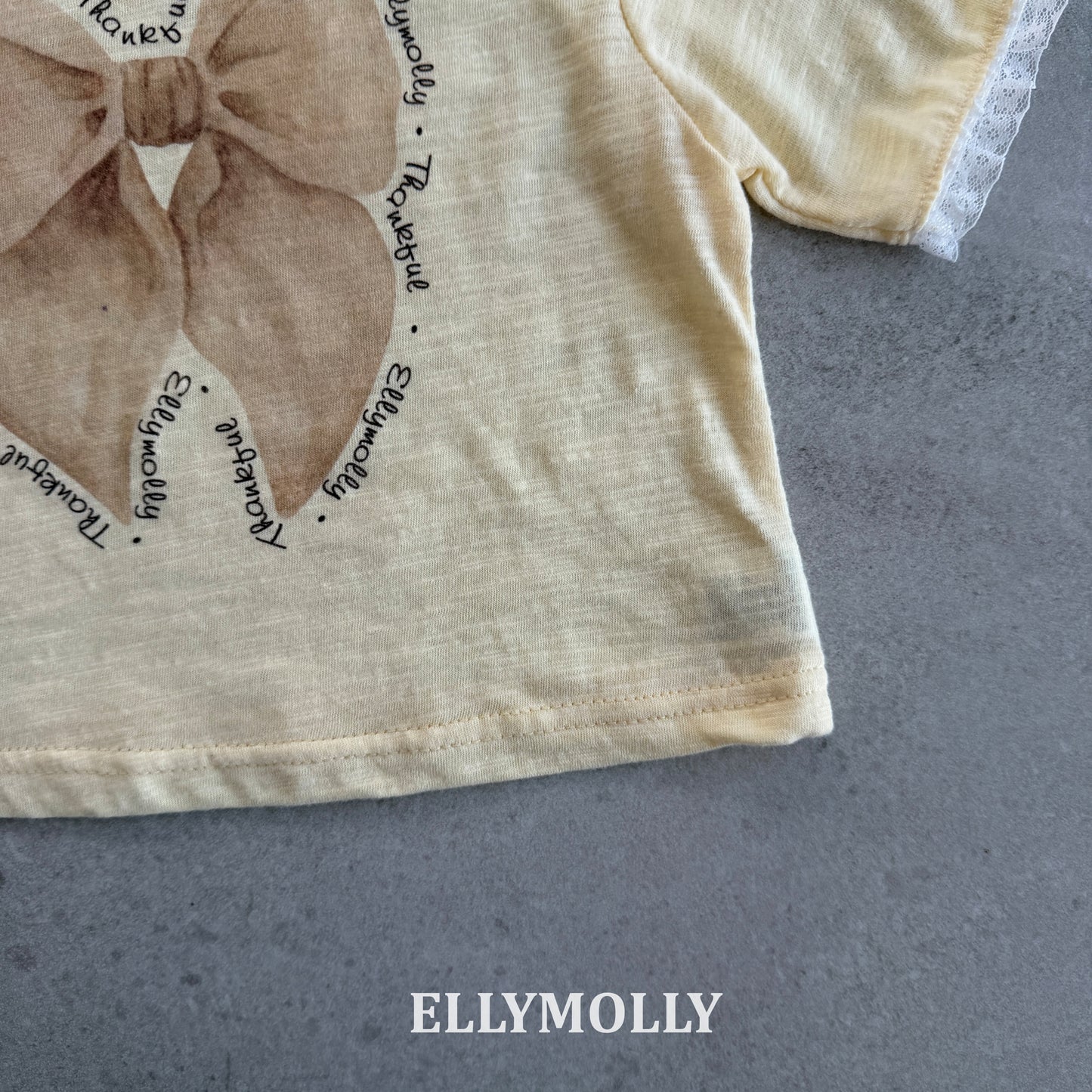 【予約】slab ribbon T / ellymolly5-15号