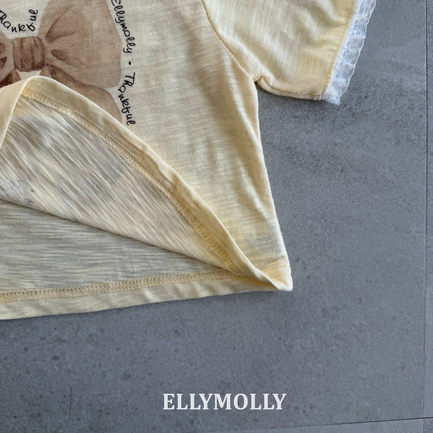 【予約】slab ribbon T / ellymolly5-15号