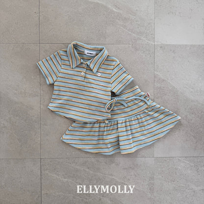 【予約】sky frill skirt / ellymolly5-15号