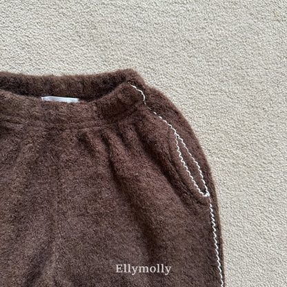 【予約】Fuzzy hug jogger pt / ellymolly (5-19号)