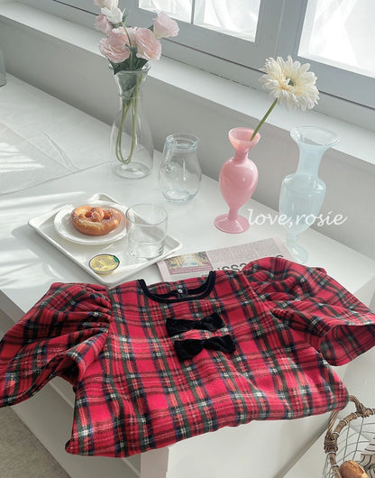 【予約】vivian check one-piece / love rosie (S-2XL)