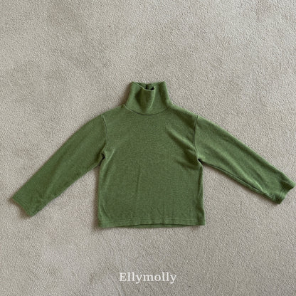 【予約】snow warmer polo T / ellymolly (5-19号)