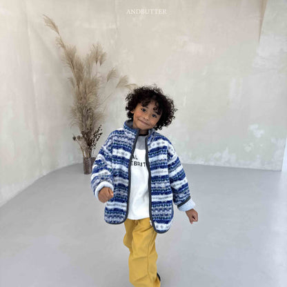 【予約】Nordic Line Jumper   /  andbutter (S-JM)