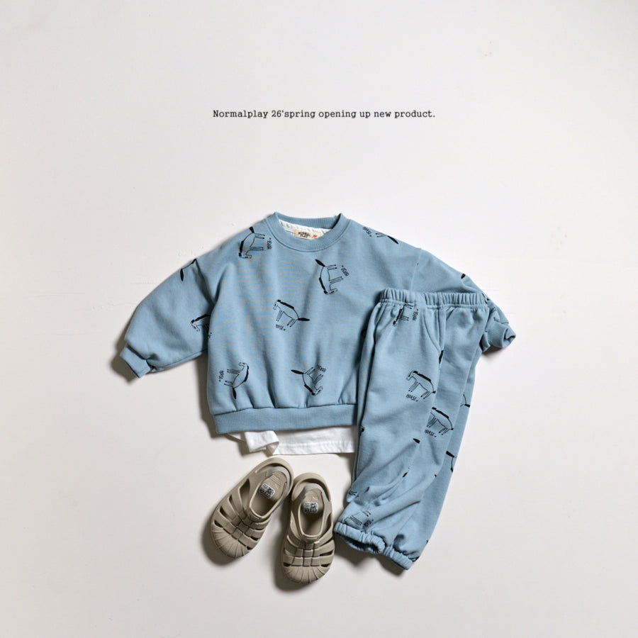 【予約】ホースジョガーパンツ / normalplay (12M-JM)