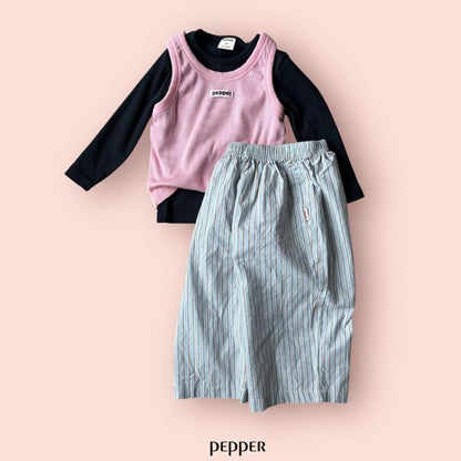 【予約】カンチョパンツ / pepper (XS-XL) 칸쵸