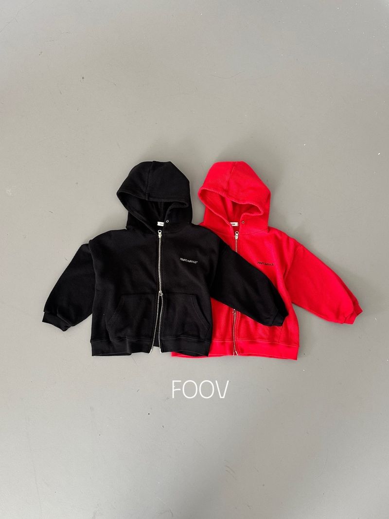 【予約】ワッフルジップアップ / FOOV (S-JM)