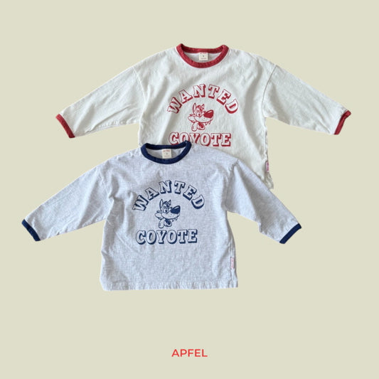 【予約】ウォンテッドTシャツ / apfel (S-JM)워너드티