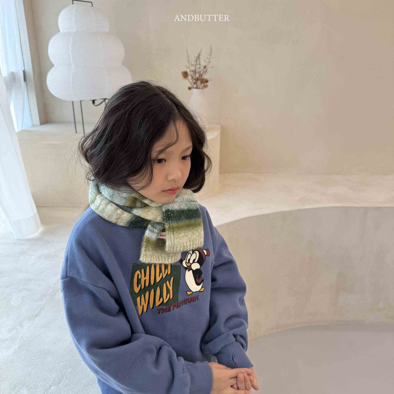 【予約】Cotton candy Muffler  / andbutter