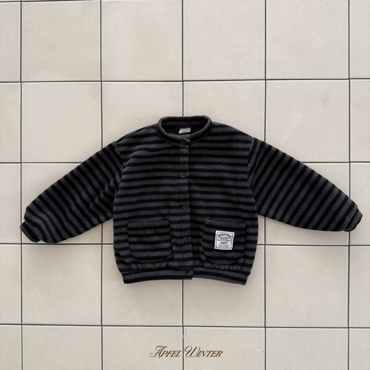 【予約】popo line cardigan  / apfel (S-2XL)