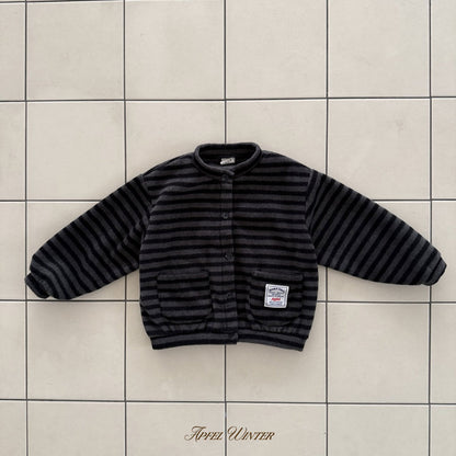 【予約】popo line cardigan  / apfel (S-2XL)