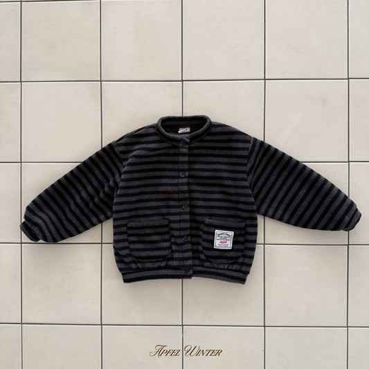 【予約】popo line cardigan  / apfel (S-2XL)