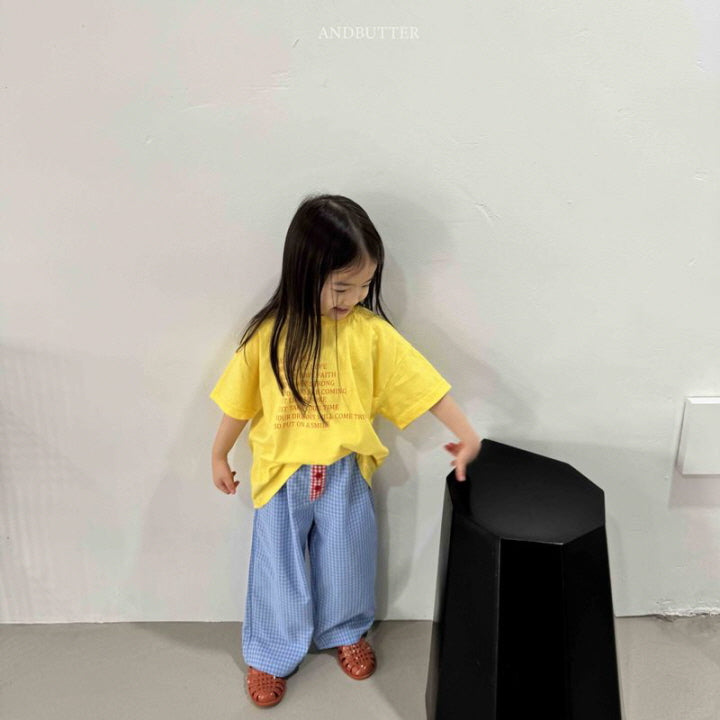 【予約】Pajama Coloring Pants / andbutter(S-JM)