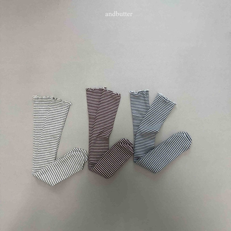 【予約】Flow ST socks   / andbutter