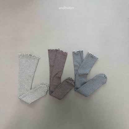 【予約】Flow ST socks   / andbutter