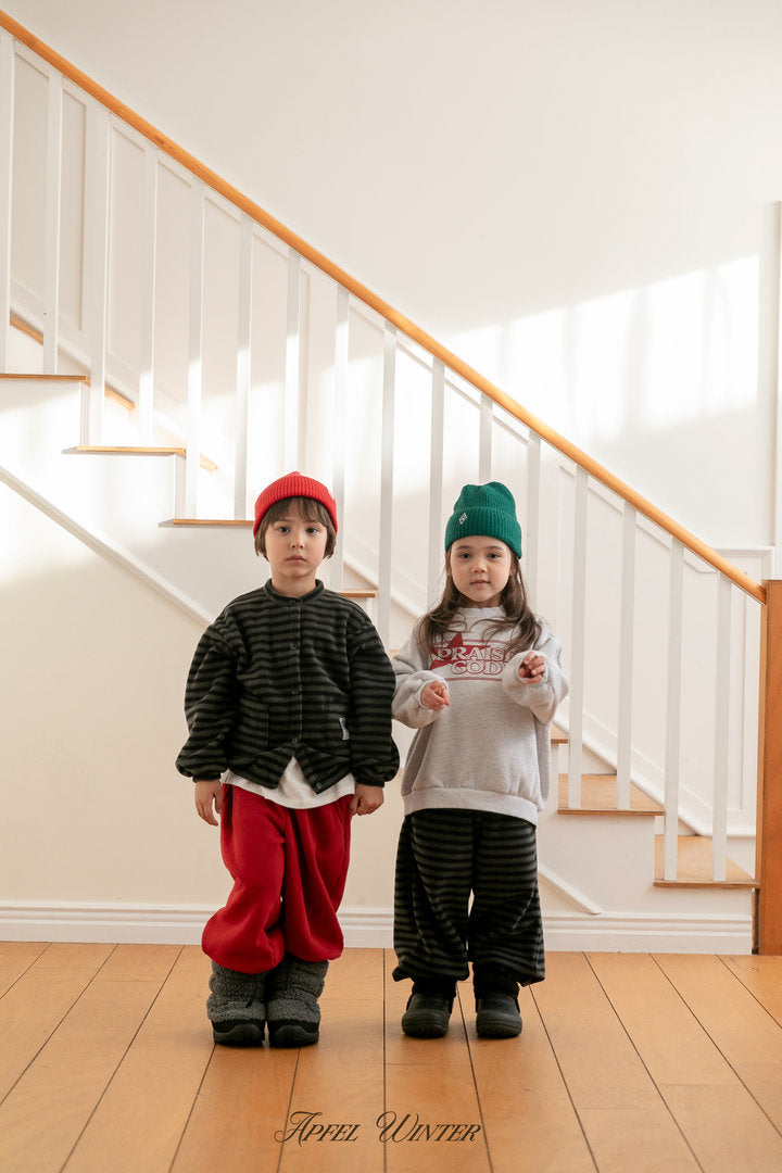 【予約】popo line jogger pt  / apfel (S-2XL)