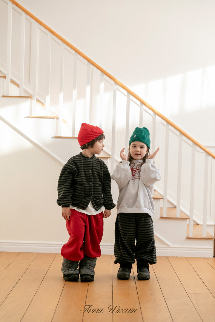 【予約】popo line jogger pt  / apfel (S-2XL)