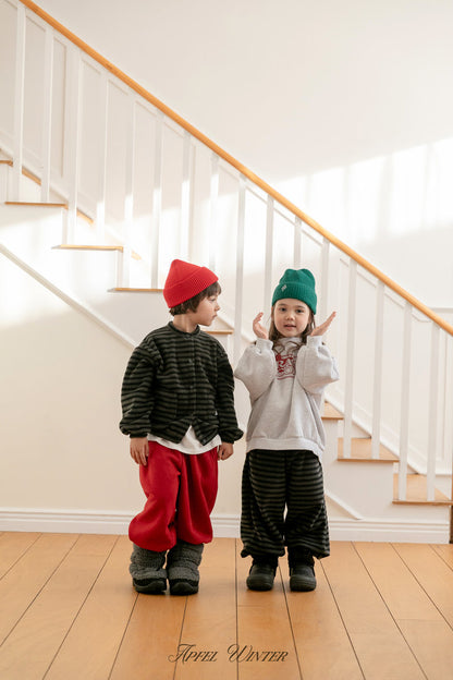 【予約】popo line jogger pt  / apfel (S-2XL)