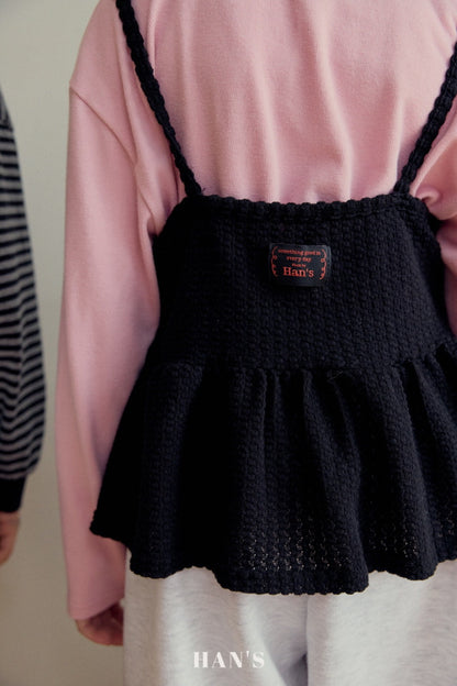 【予約】ポンポンビスチェ / has(m,xl,jm)퐁퐁뷔스티에