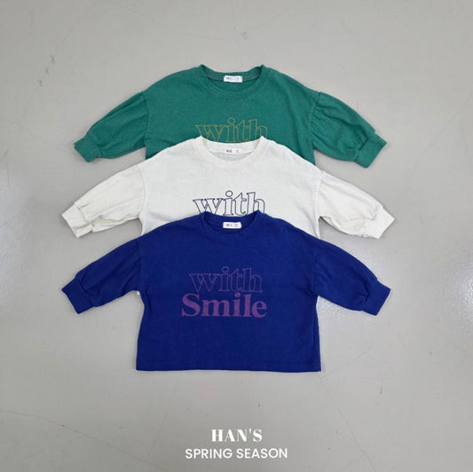 【予約】Smile Tシャツ / has(XS-JM)